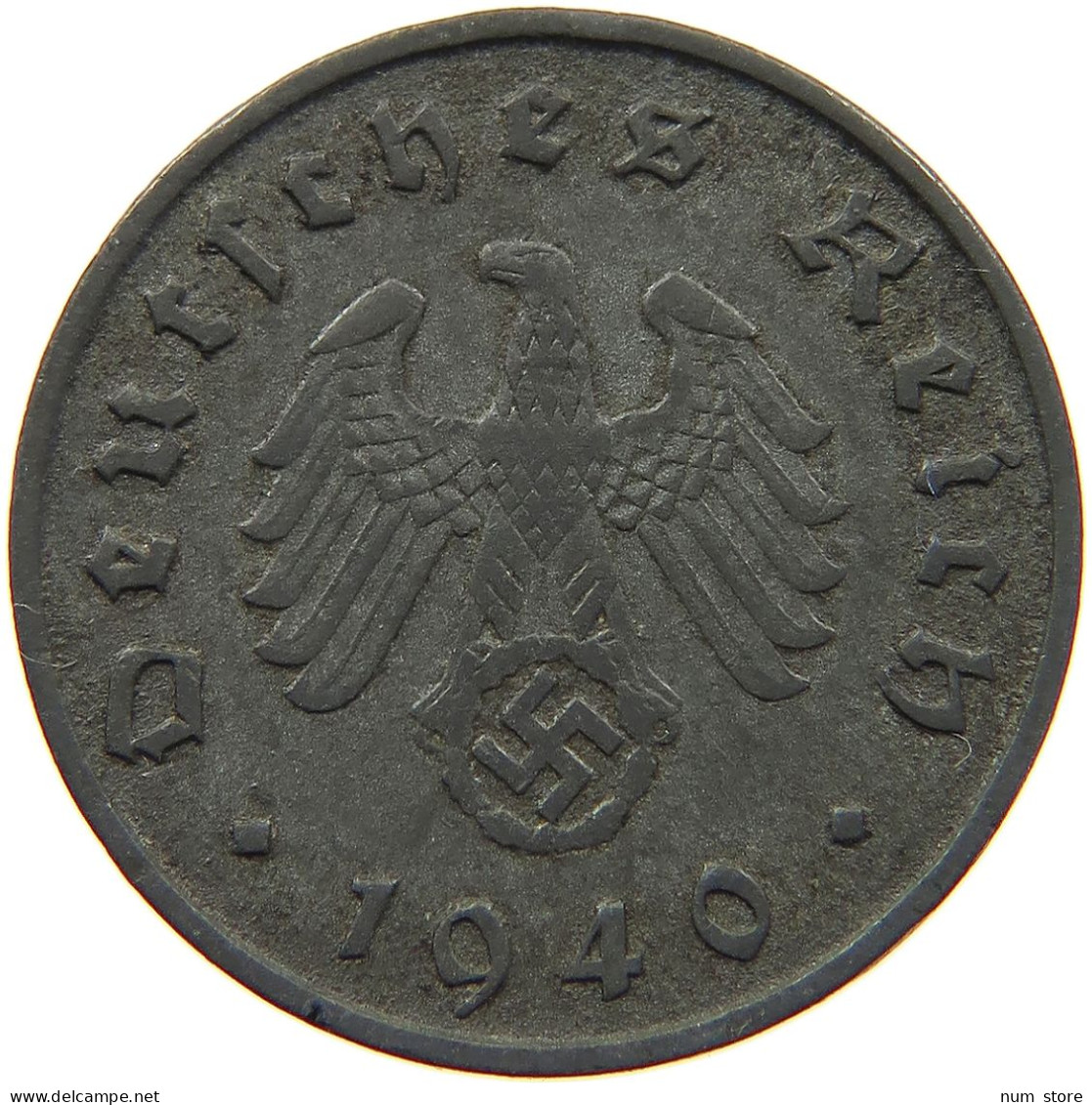 DRITTES REICH 10 PFENNIG 1940  #MA 067979 - 10 Reichspfennig