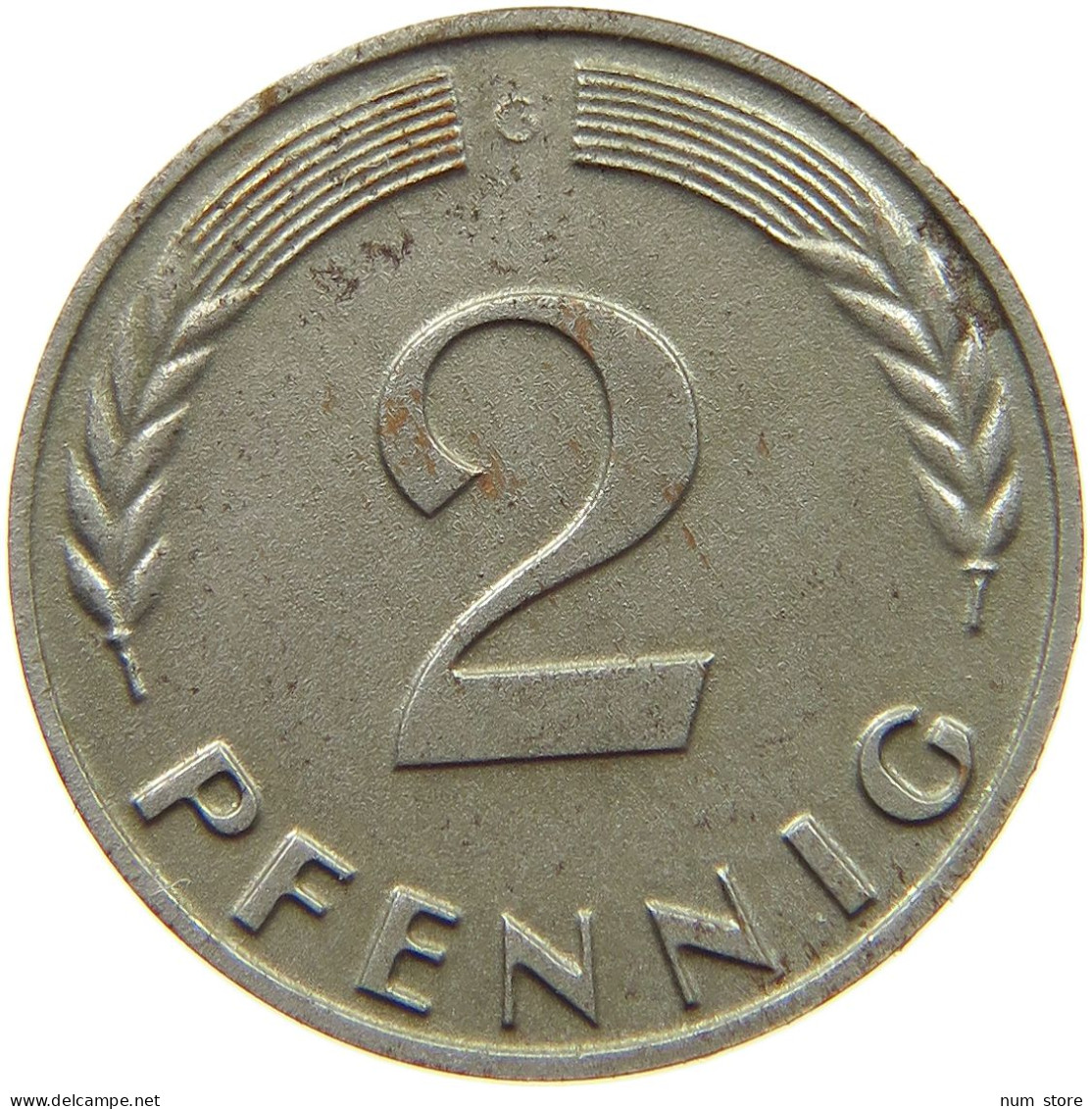 DEUTSCHLAND - BRD 2 PFENNIG 1970 G EISEN (MAGNETISCH) #MA 016790 - 2 Pfennig