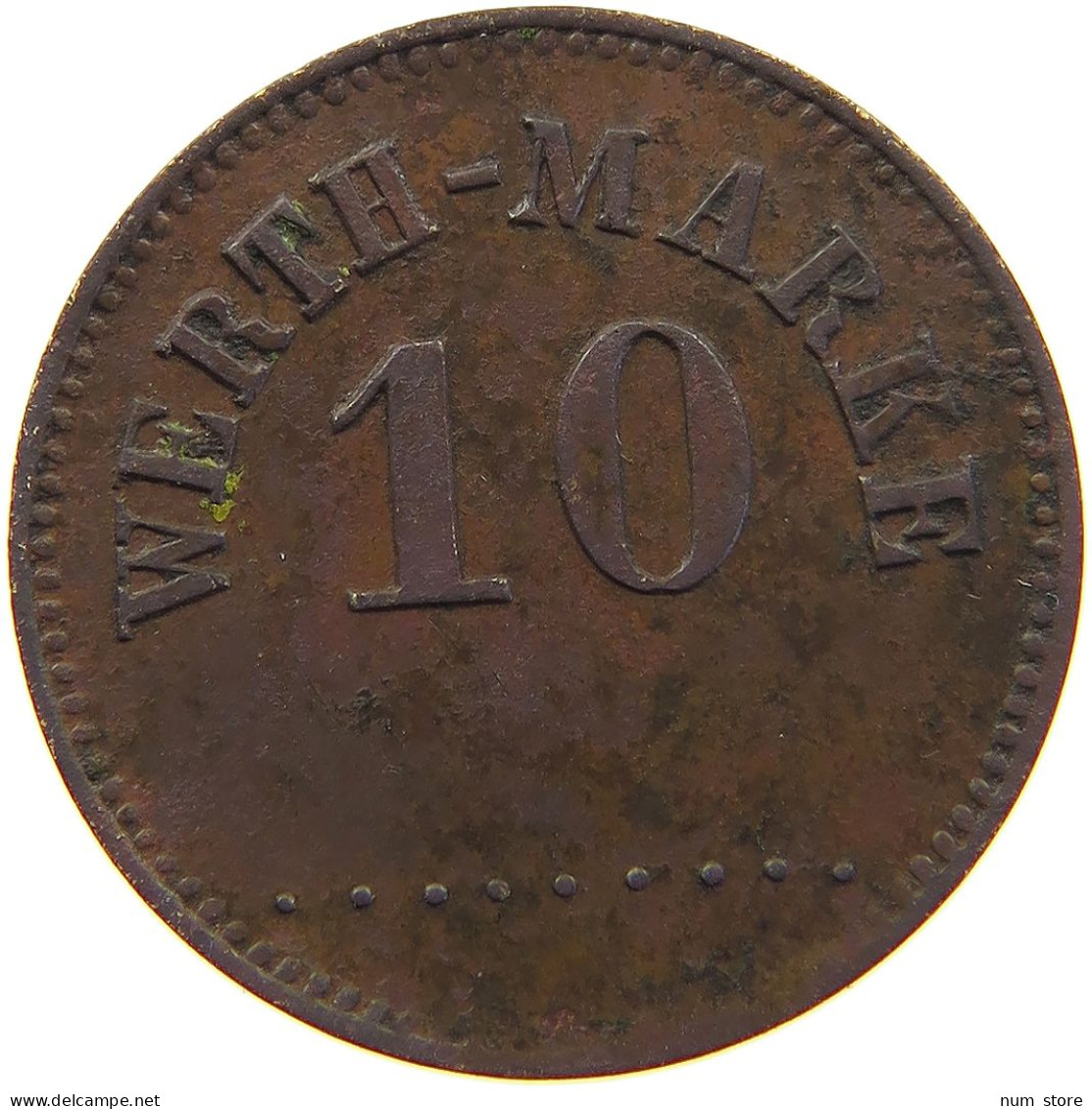 DEUTSCHES REICH 10 WERTH MARKE PFENNIG   #MA 104541 - Autres & Non Classés