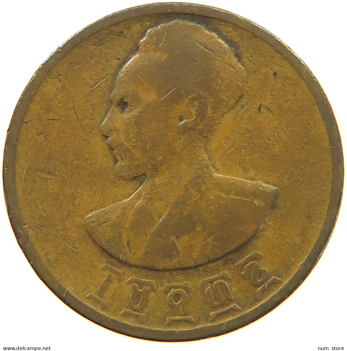 ETHIOPIA 5 SANTEEM 1936  #MA 067048 - Ethiopië