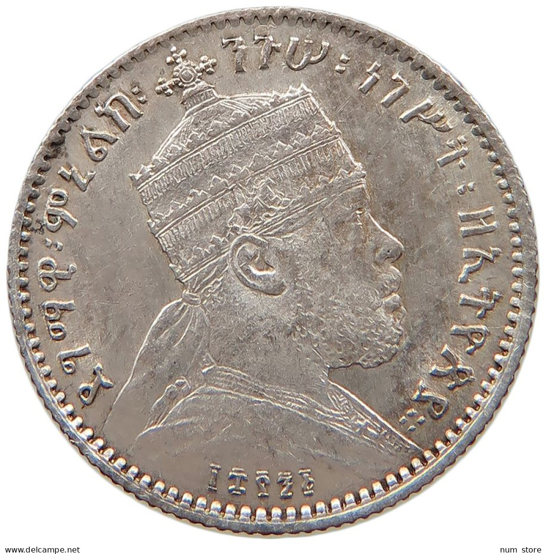 ETHIOPIA GHERSH 1895 DOMINIK CONSTANTIN, 1789-1806. #MA 104097 - Ethiopie