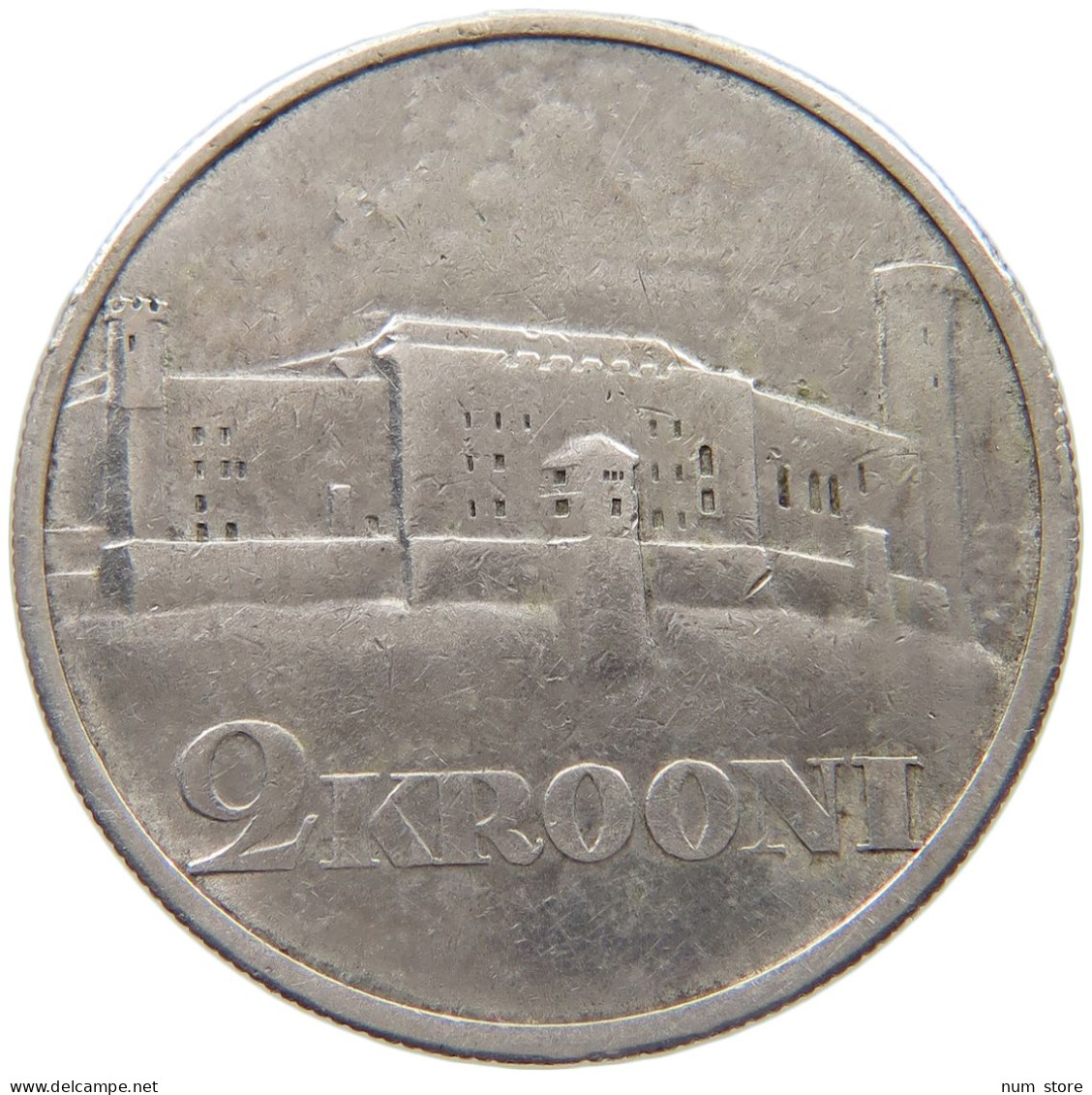 ESTONIA 2 KROONI 1930  #MA 024552 - Estonie