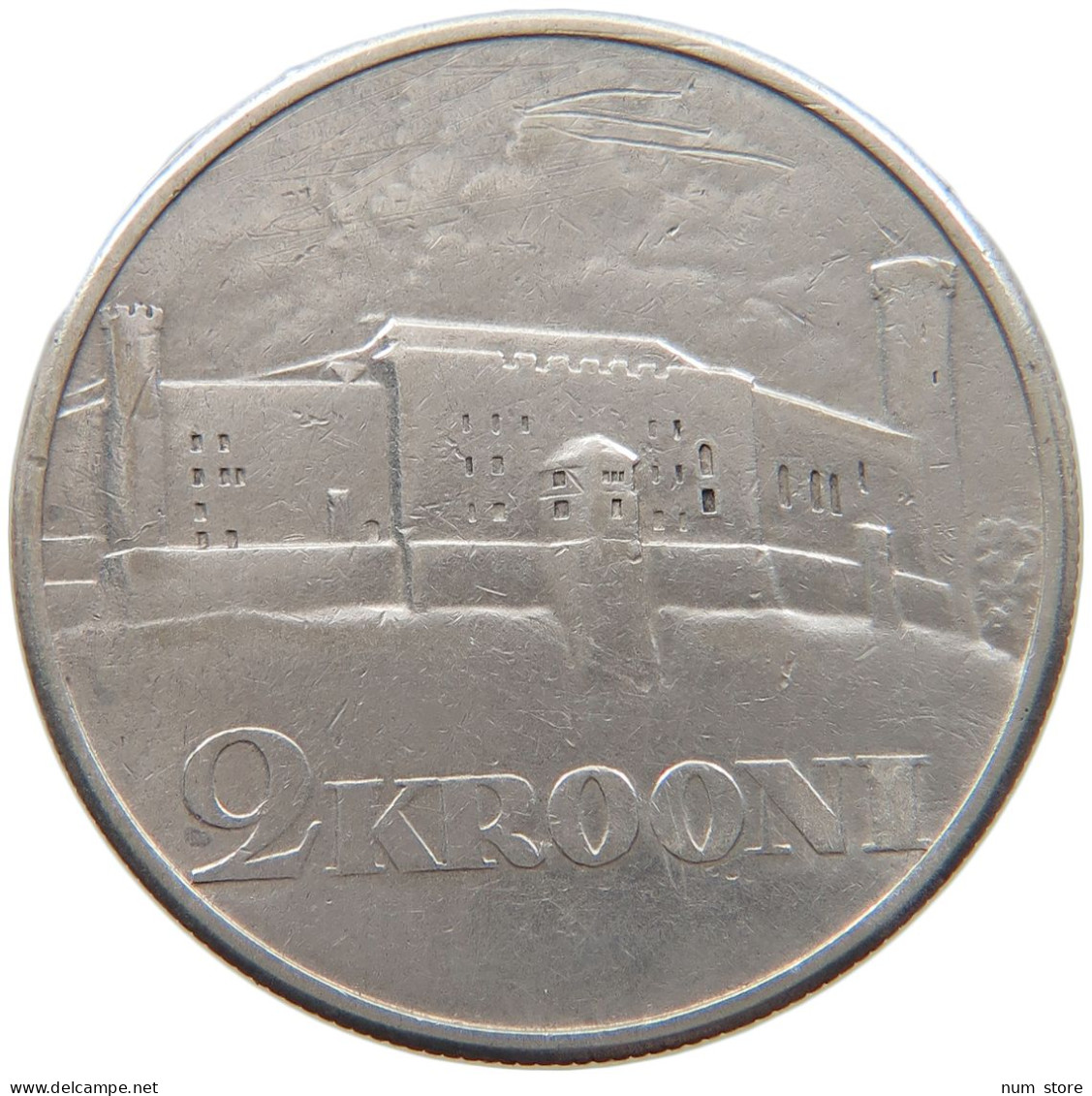 ESTONIA 2 KROONI 1930  #MA 068658 - Estonie