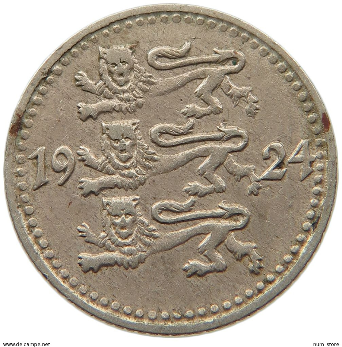 ESTONIA 1 MARK 1924  #MA 099866 - Estonie