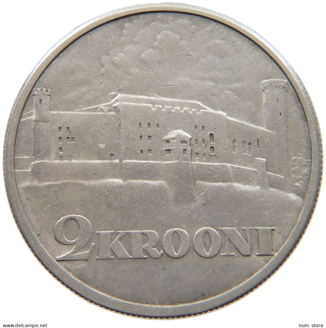 ESTONIA 2 KROONI 1930  #MA 009008 - Estonia