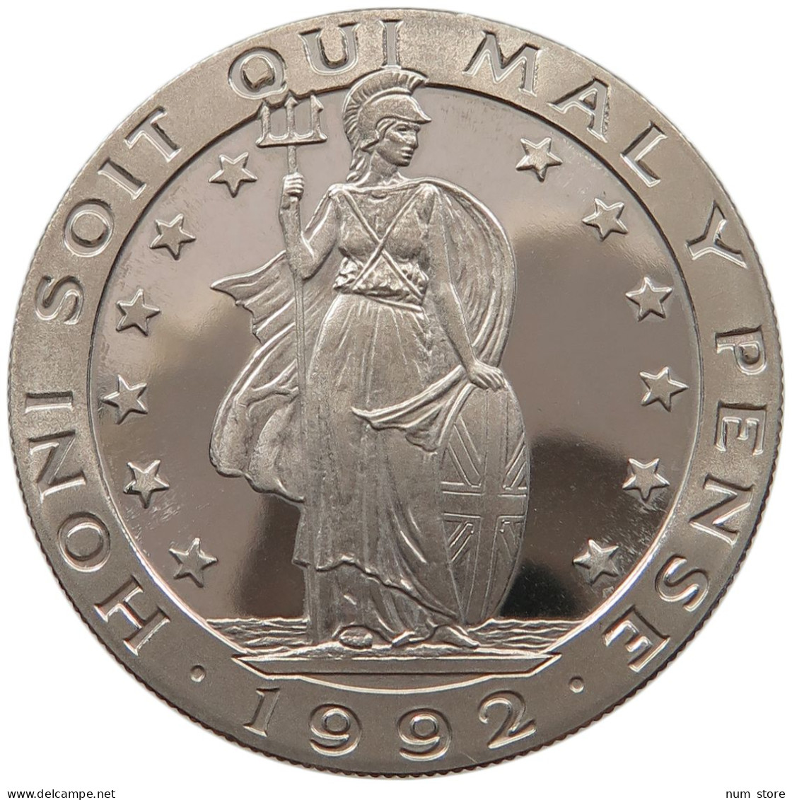 ENGLAND ECU 1992 ELIZABETH II. (1952-) #MA 061841 - Other & Unclassified