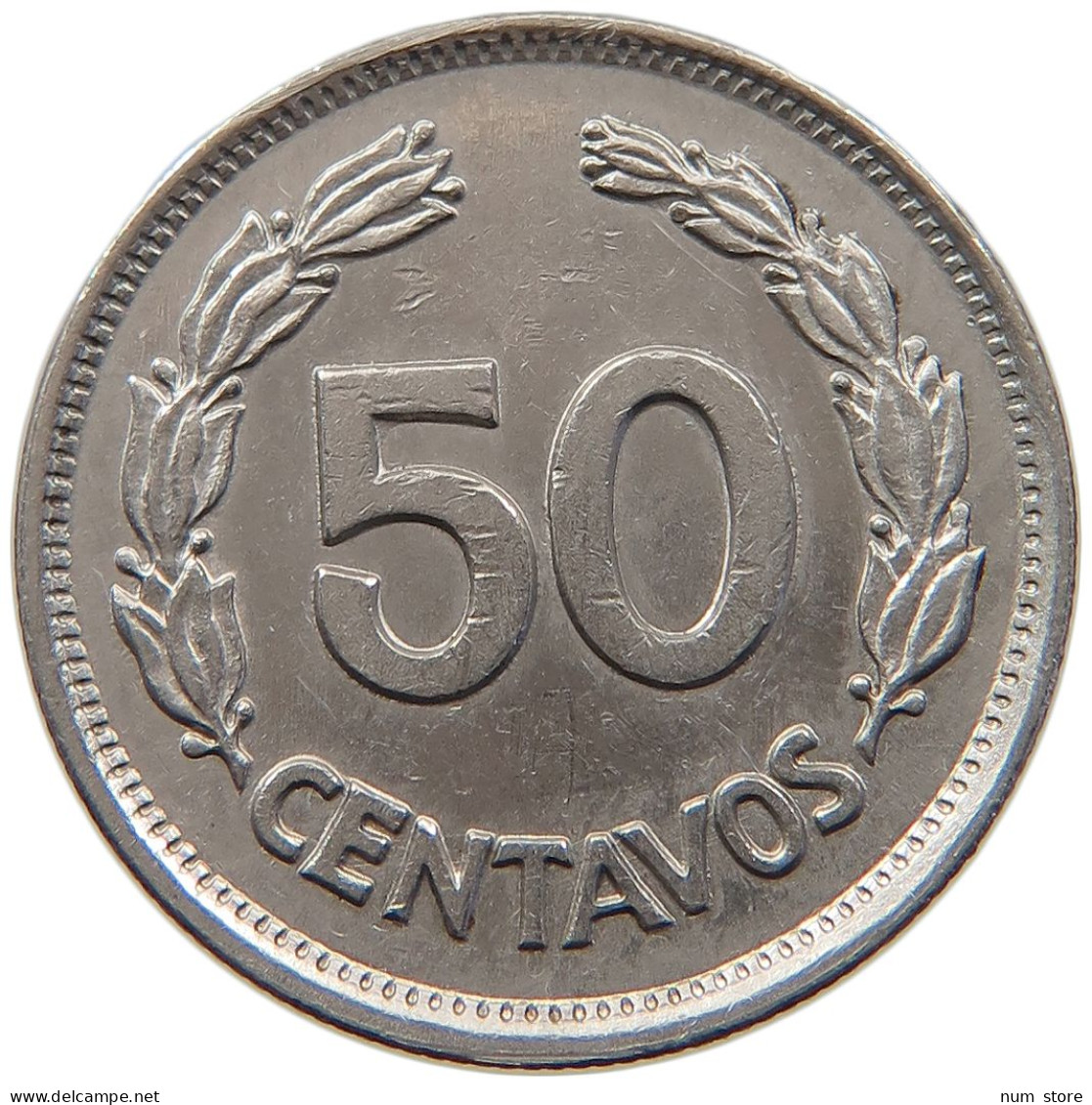 ECUADOR 50 CENTAVOS 1963  #MA 099696 - Equateur