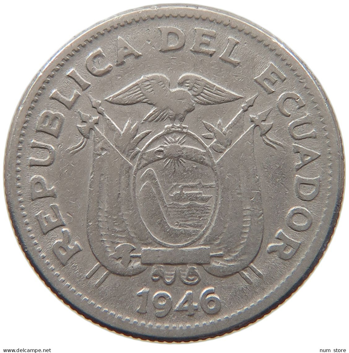 ECUADOR SUCRE 1946  #MA 067134 - Equateur