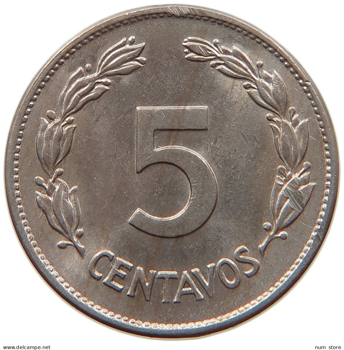 ECUADOR 5 CENTAVOS 1946  #MA 067025 - Equateur