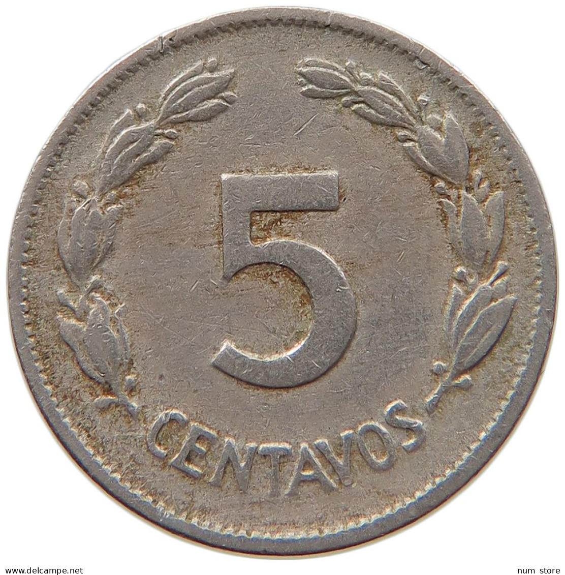 ECUADOR 5 CENTAVOS 1946  #MA 067144 - Ecuador