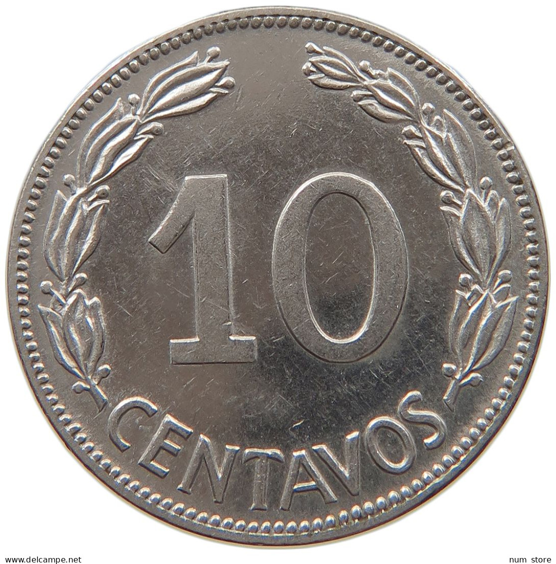 ECUADOR 10 CENTAVOS 1968  #MA 067138 - Equateur