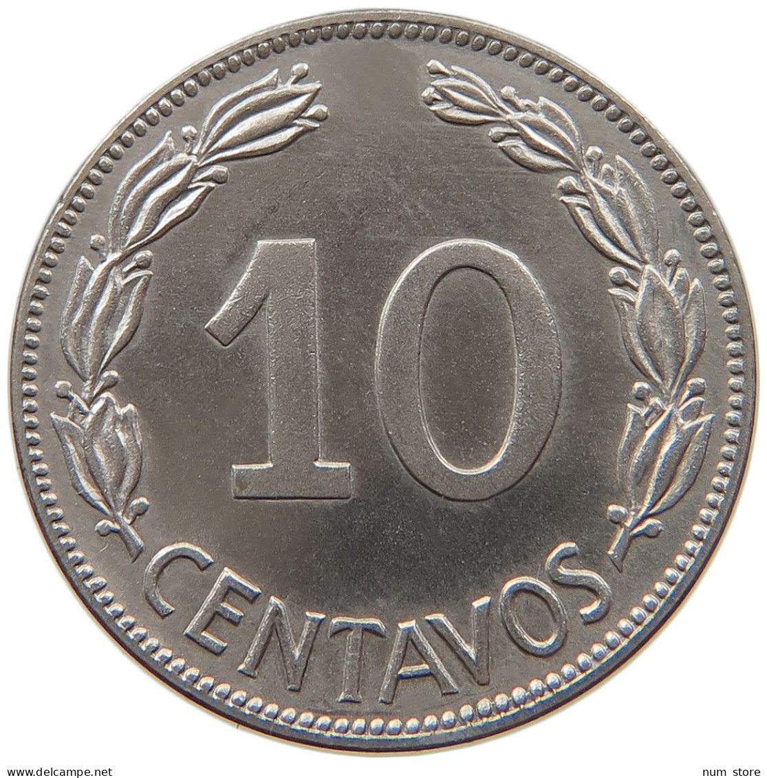 ECUADOR 10 CENTAVOS 1968  #MA 099864 - Equateur