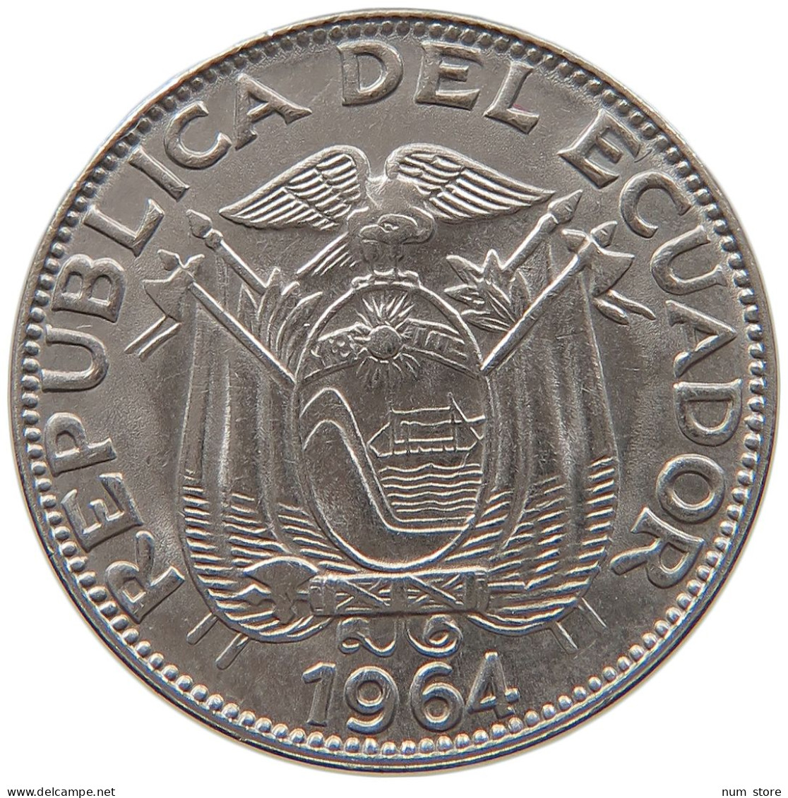 ECUADOR 10 CENTAVOS 1964  #MA 067140 - Ecuador