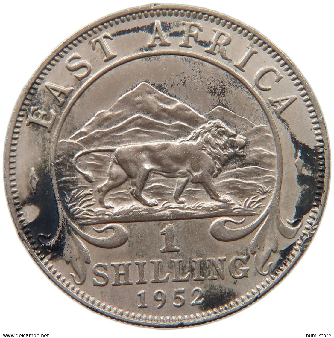 EAST AFRICA SHILLING 1952 GEORGE VI. (1936-1952) #MA 067558 - British Colony