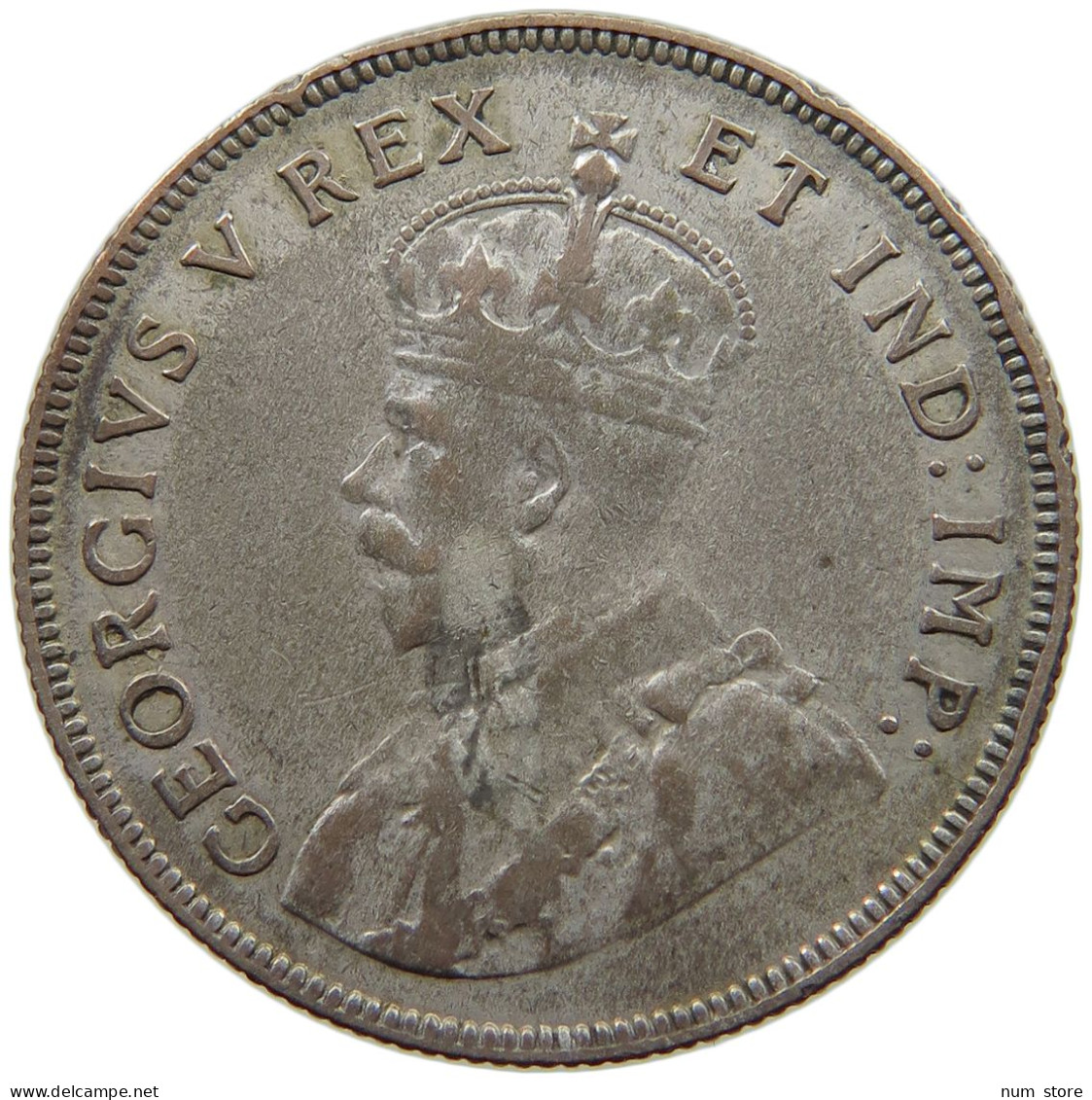 EAST AFRICA SHILLING 1925 GEORGE V. #MA 020904 - Colonie Britannique