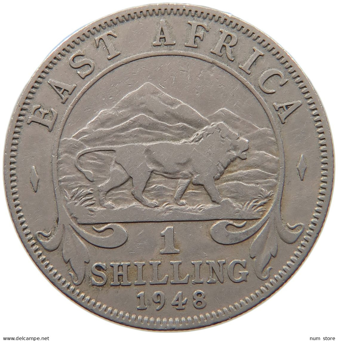 EAST AFRICA SHILLING 1948 GEORGE VI. (1936-1952) #MA 067022 - Britse Kolonie