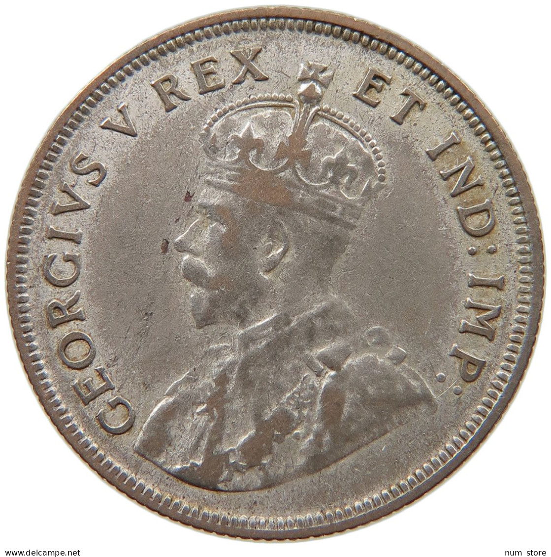 EAST AFRICA SHILLING 1924 GEORGE V. (1910-1936) #MA 065502 - British Colony