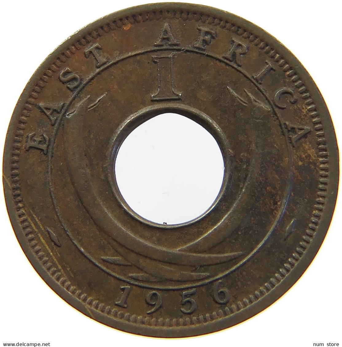 EAST AFRICA CENT 1956 ELIZABETH II. (1952-) #MA 065545 - Colonie Britannique