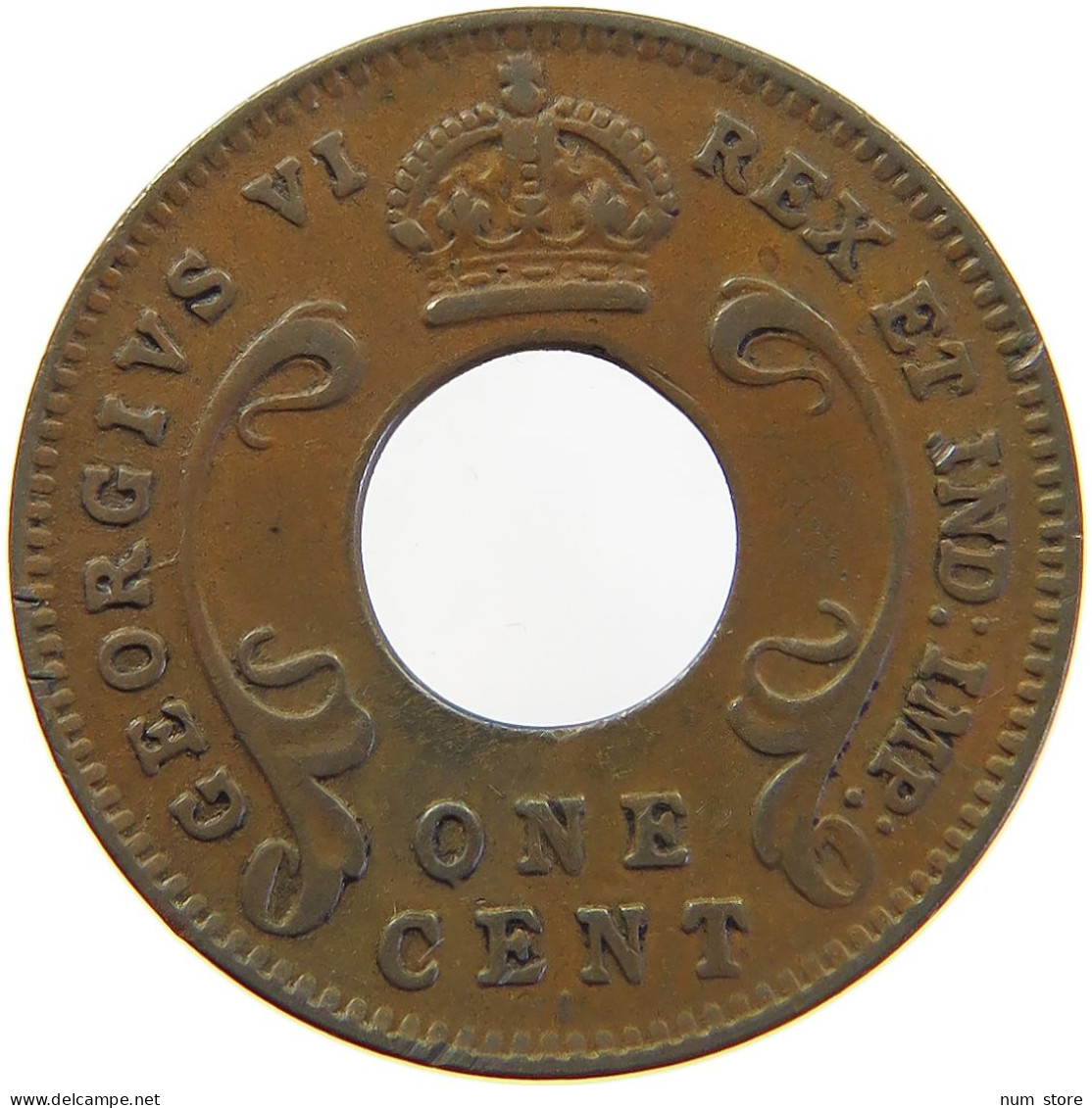 EAST AFRICA CENT 1942 GEORGE VI. (1936-1952) #MA 065538 - British Colony