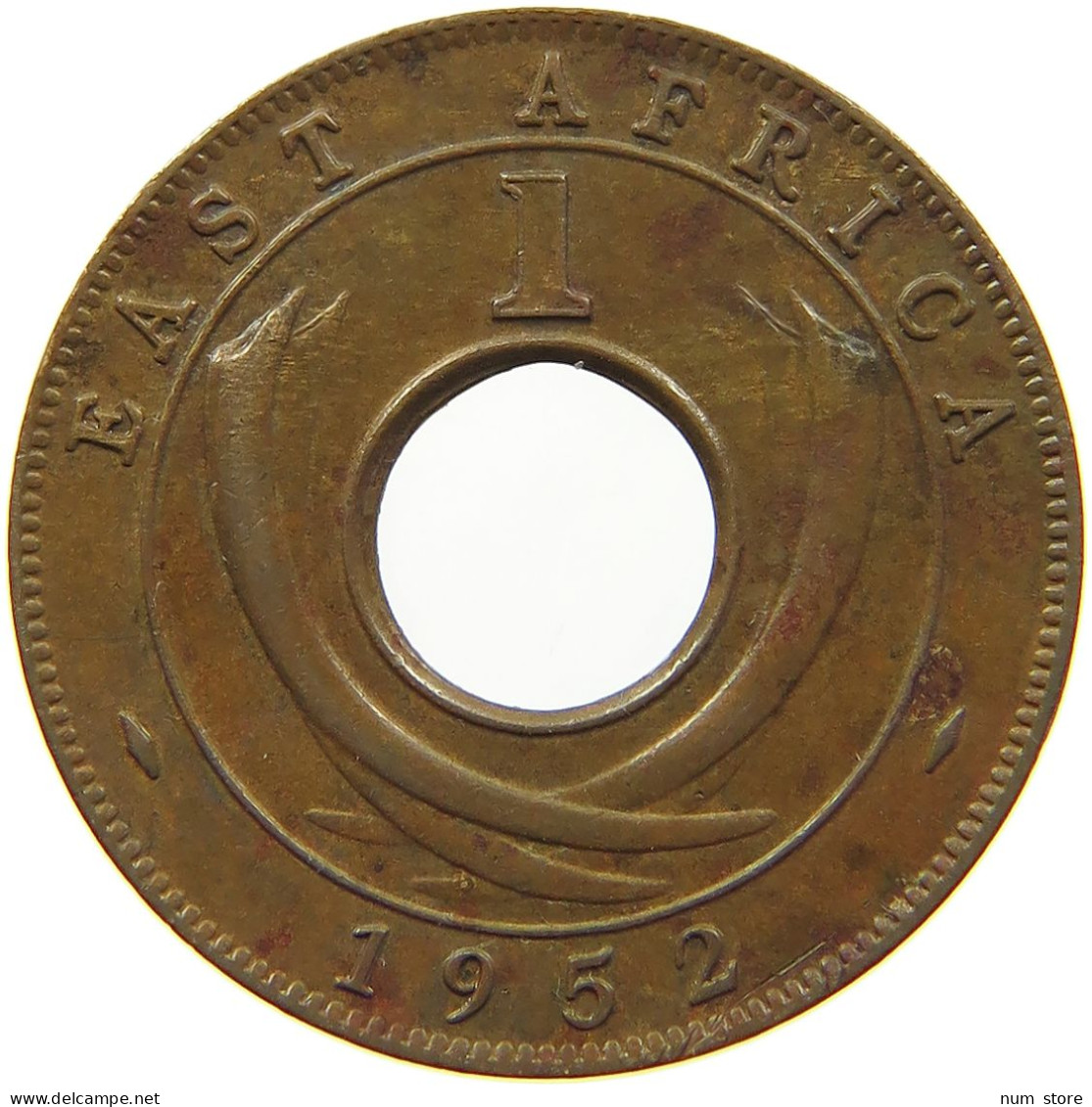 EAST AFRICA CENT 1952 ELIZABETH II. (1952-2022) #MA 068731 - Britische Kolonie