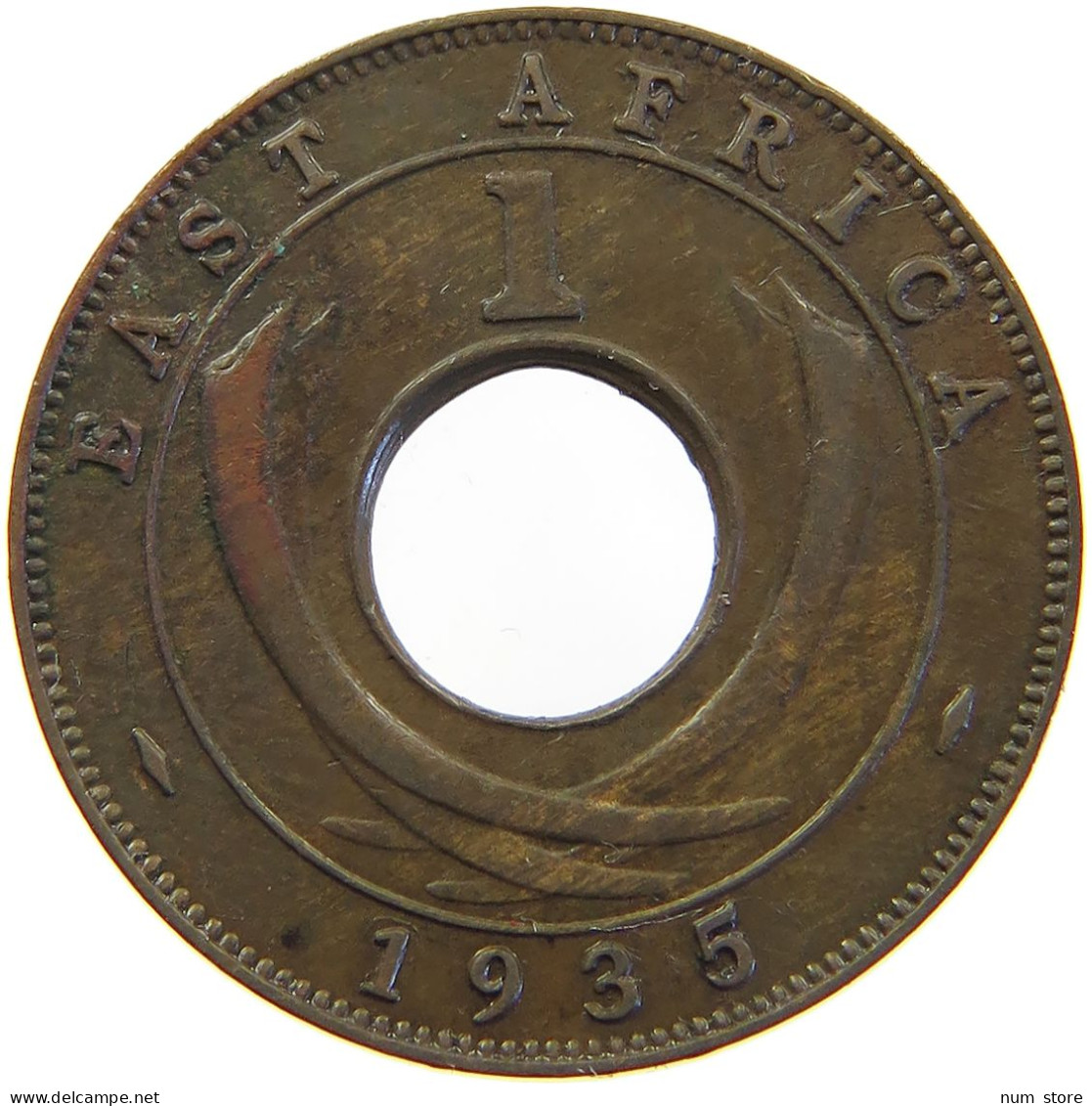 EAST AFRICA CENT 1935 GEORGE V. (1910-1936) #MA 065542 - Britische Kolonie