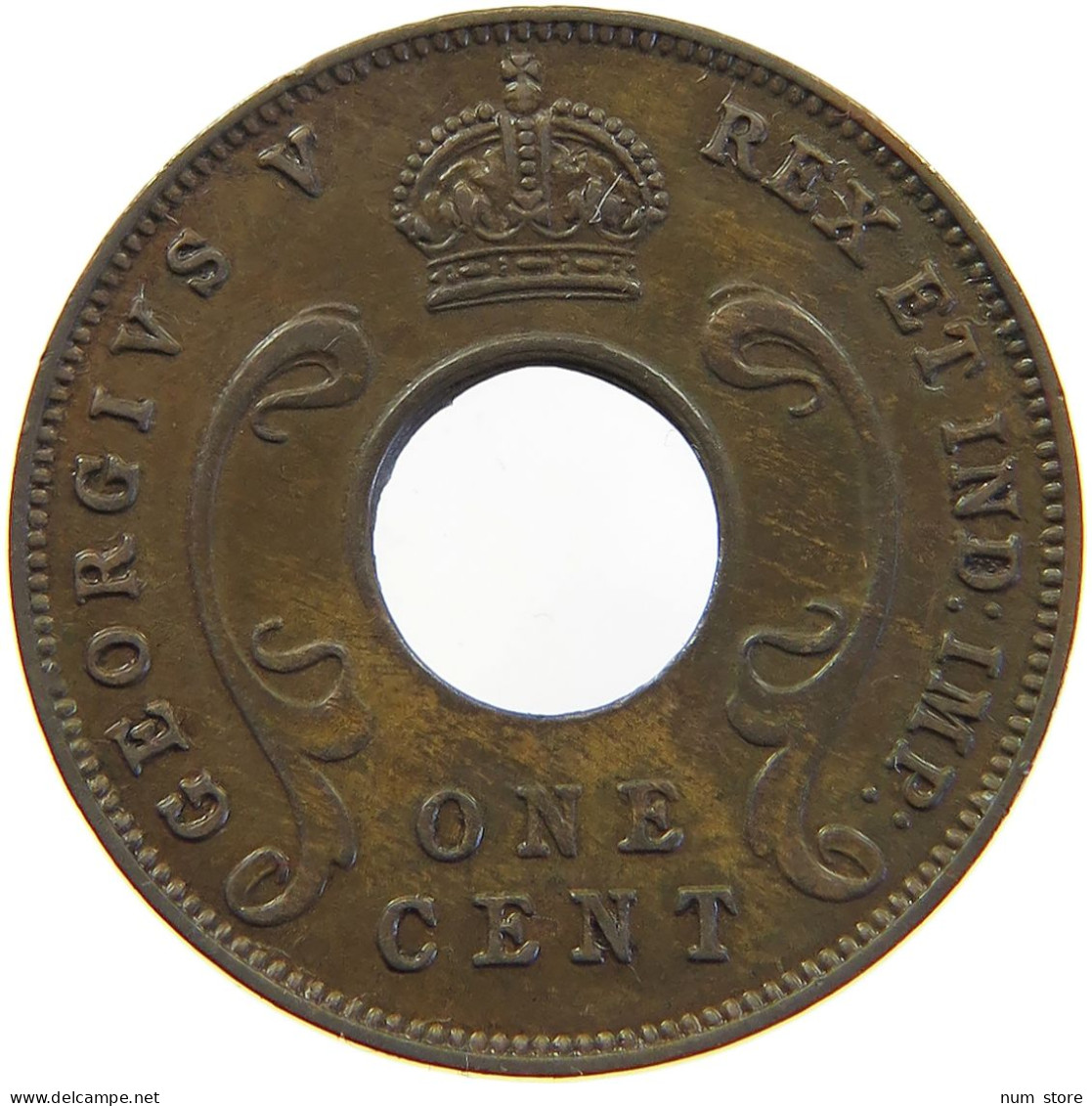 EAST AFRICA CENT 1935 GEORGE V. (1910-1936) #MA 065542 - British Colony