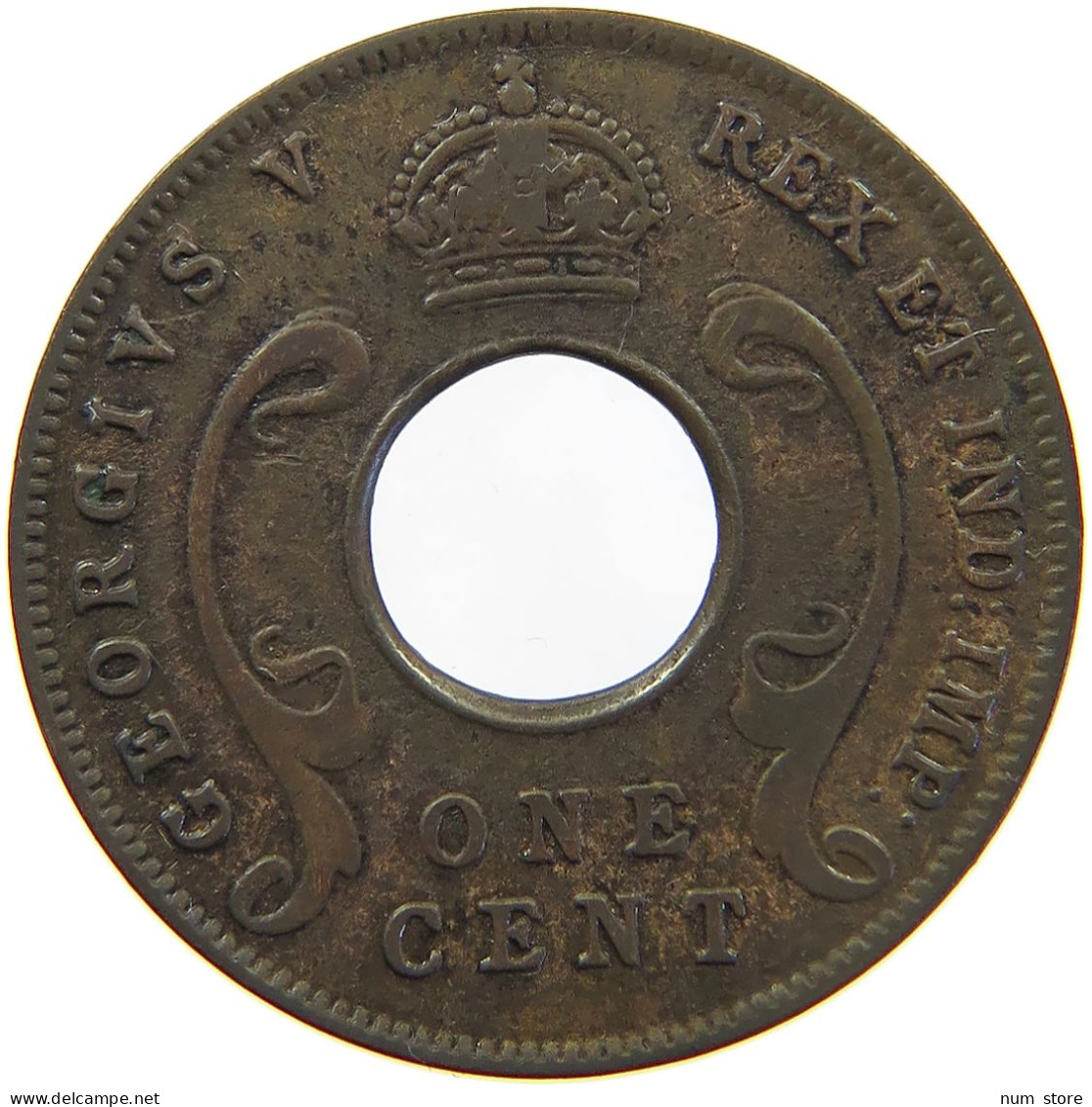 EAST AFRICA CENT 1923 GEORGE V. (1910-1936) #MA 065548 - British Colony