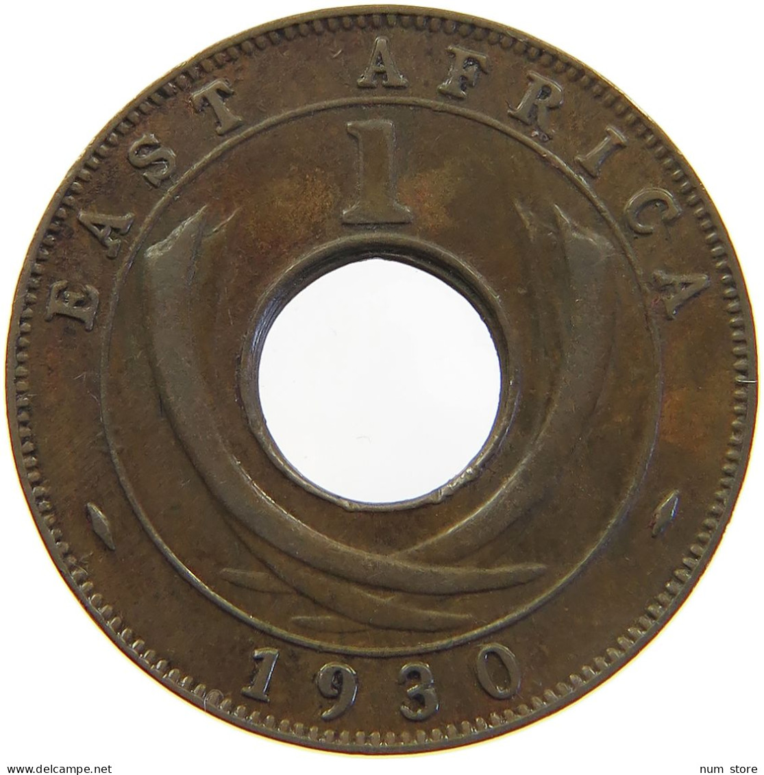 EAST AFRICA CENT 1930 GEORGE V. (1910-1936) #MA 065540 - British Colony