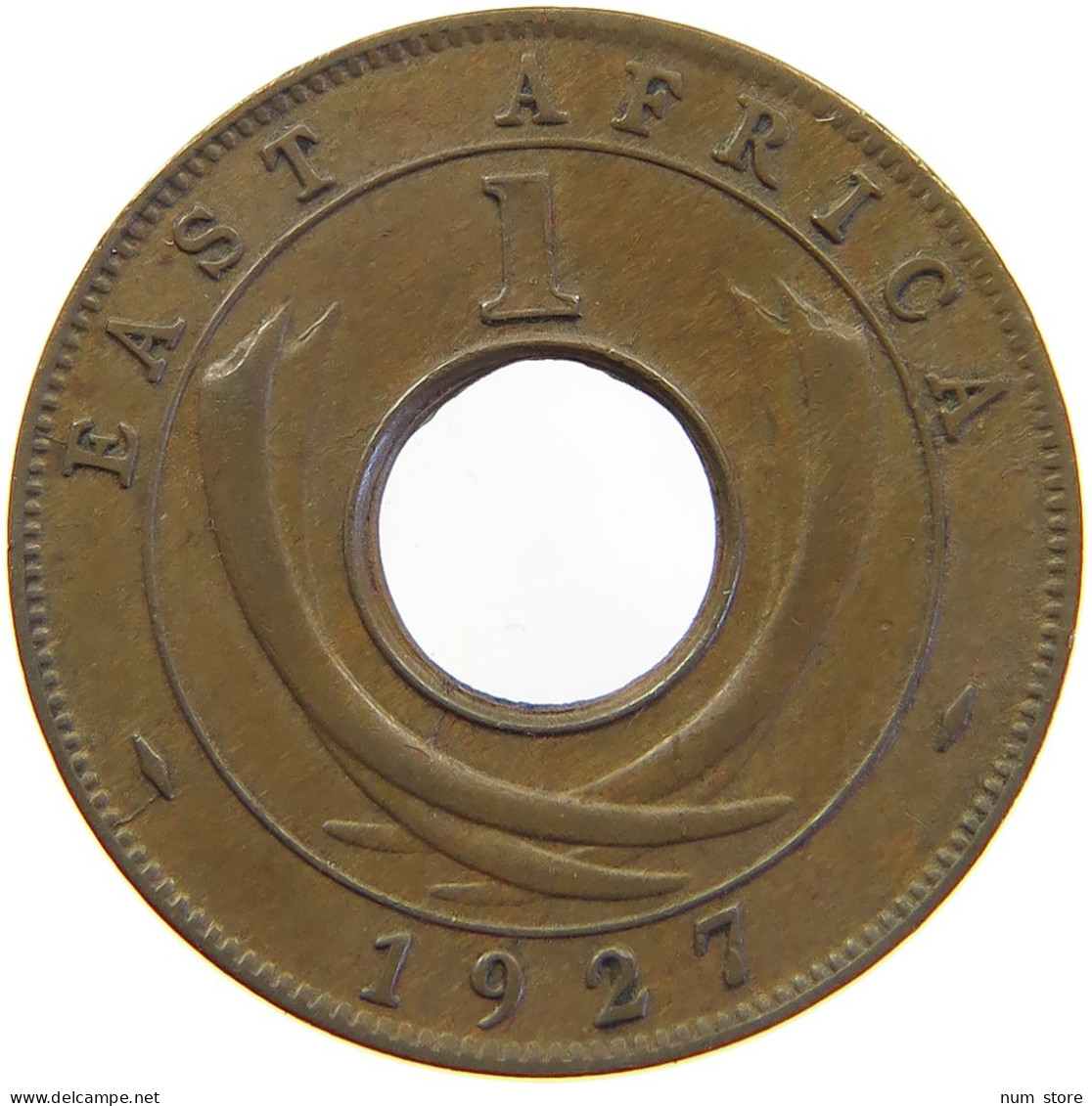 EAST AFRICA CENT 1927 GEORGE V. (1910-1936) #MA 065539 - British Colony