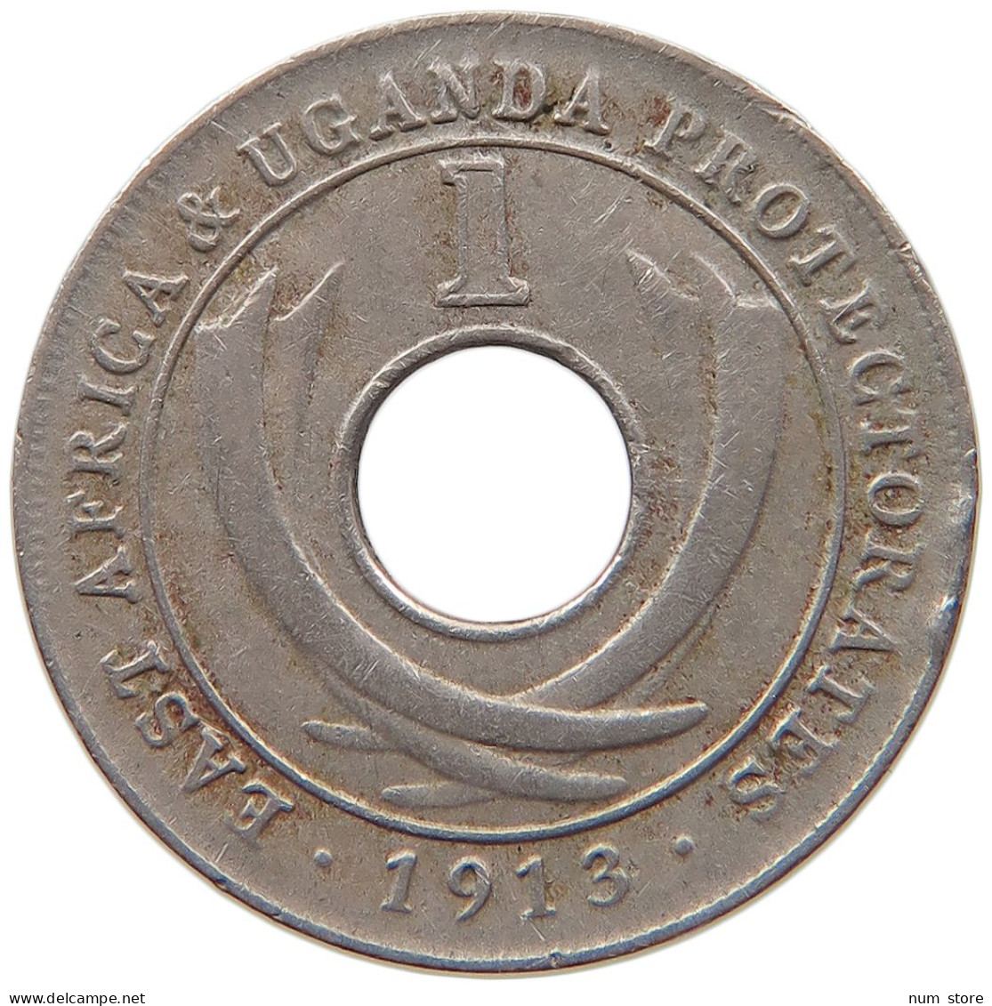 EAST AFRICA CENT 1913 GEORGE V. (1910-1936) #MA 065504 - Colonia Britannica