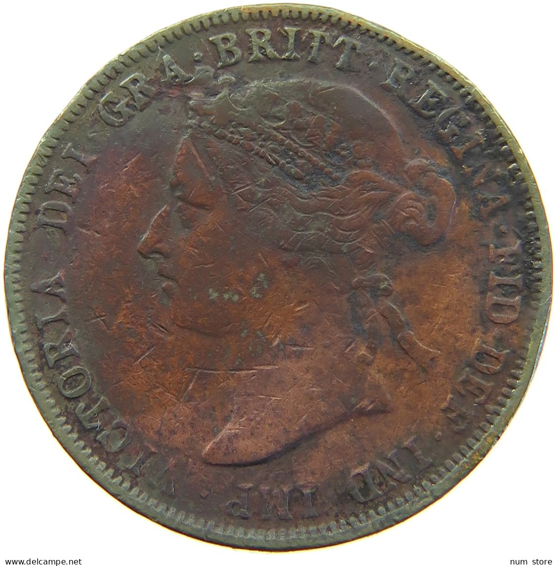 EAST AFRICA CENT 1899 VICTORIA 1837-1901 #MA 065551 - British Colony