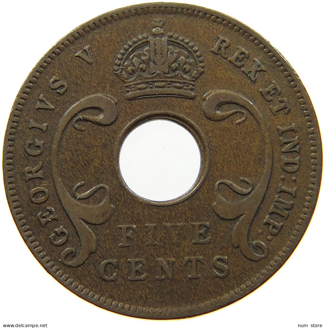 EAST AFRICA 5 CENTS 1925  #MA 101103 - British Colony