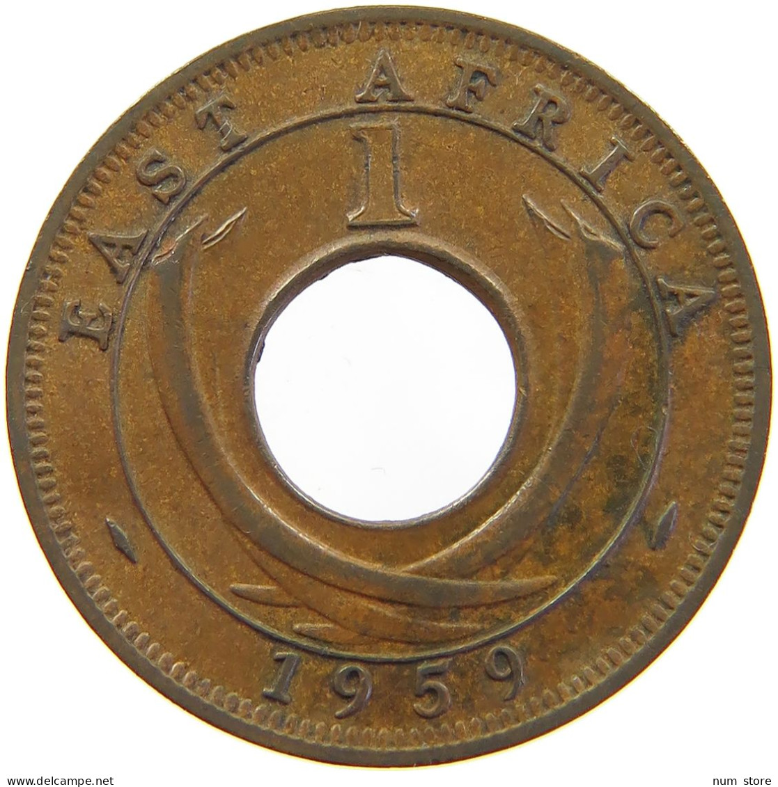 EAST AFRICA CENT 1959 ELIZABETH II. (1952-) #MA 065533 - Britse Kolonie