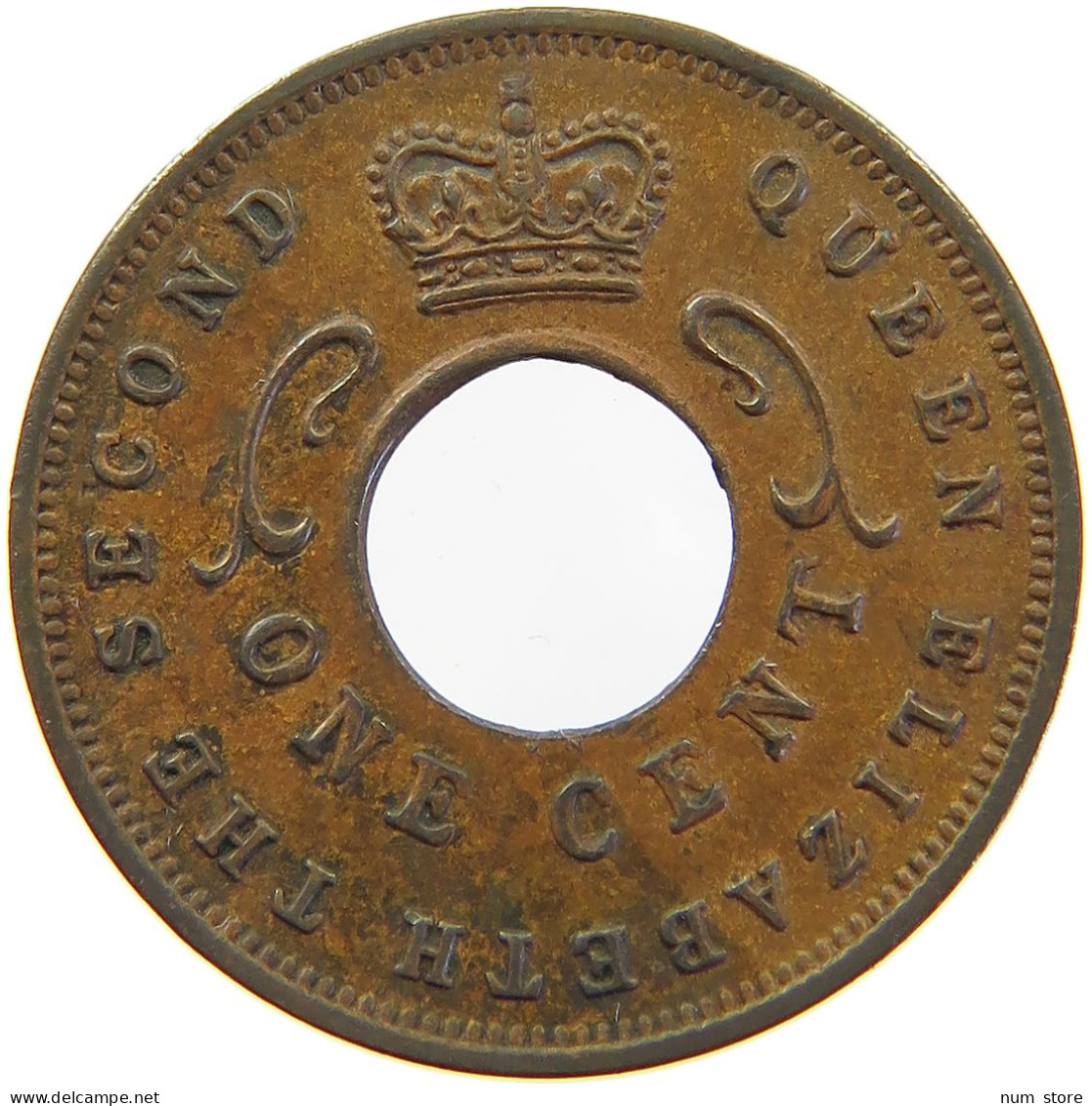 EAST AFRICA CENT 1959 ELIZABETH II. (1952-) #MA 065533 - British Colony