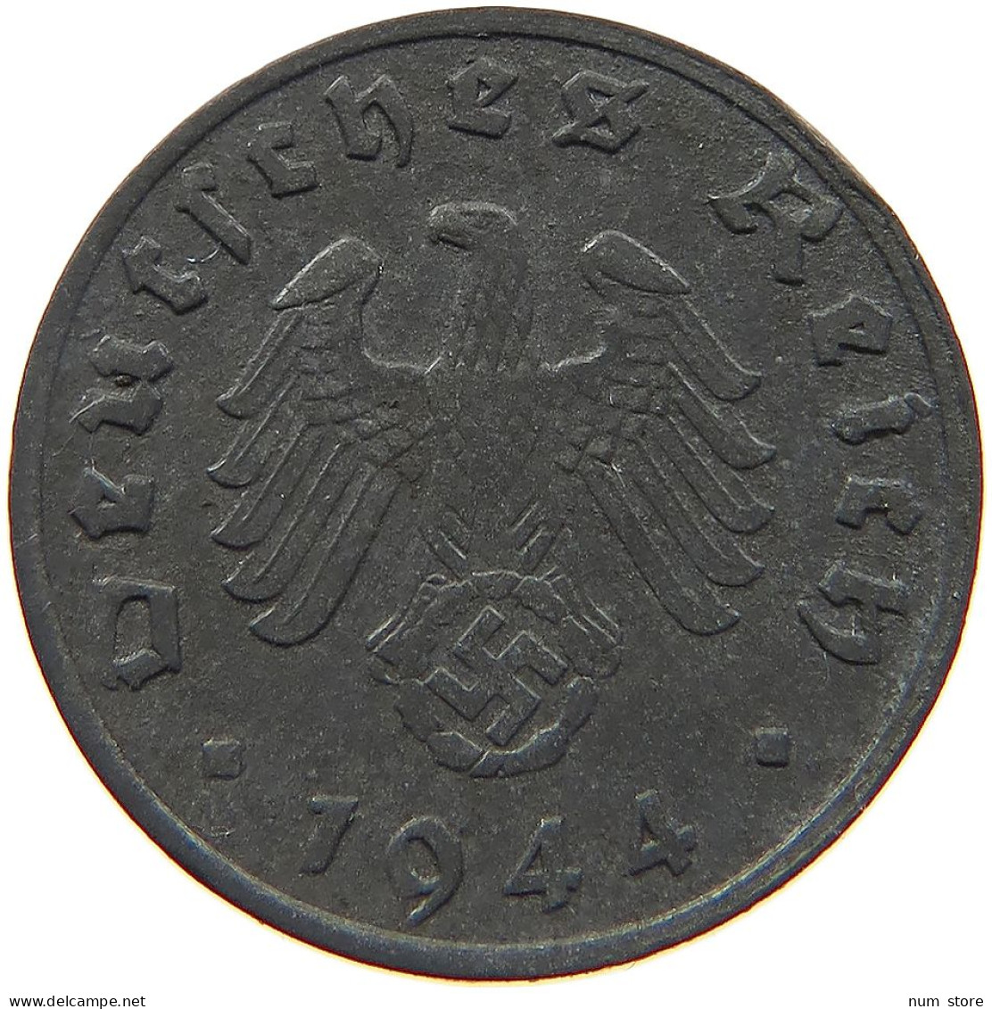 DRITTES REICH PFENNIG 1944 G  #MA 067995 - 1 Reichspfennig