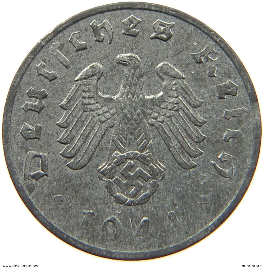 DRITTES REICH PFENNIG 1944 A  #MA 005842 - 1 Reichspfennig