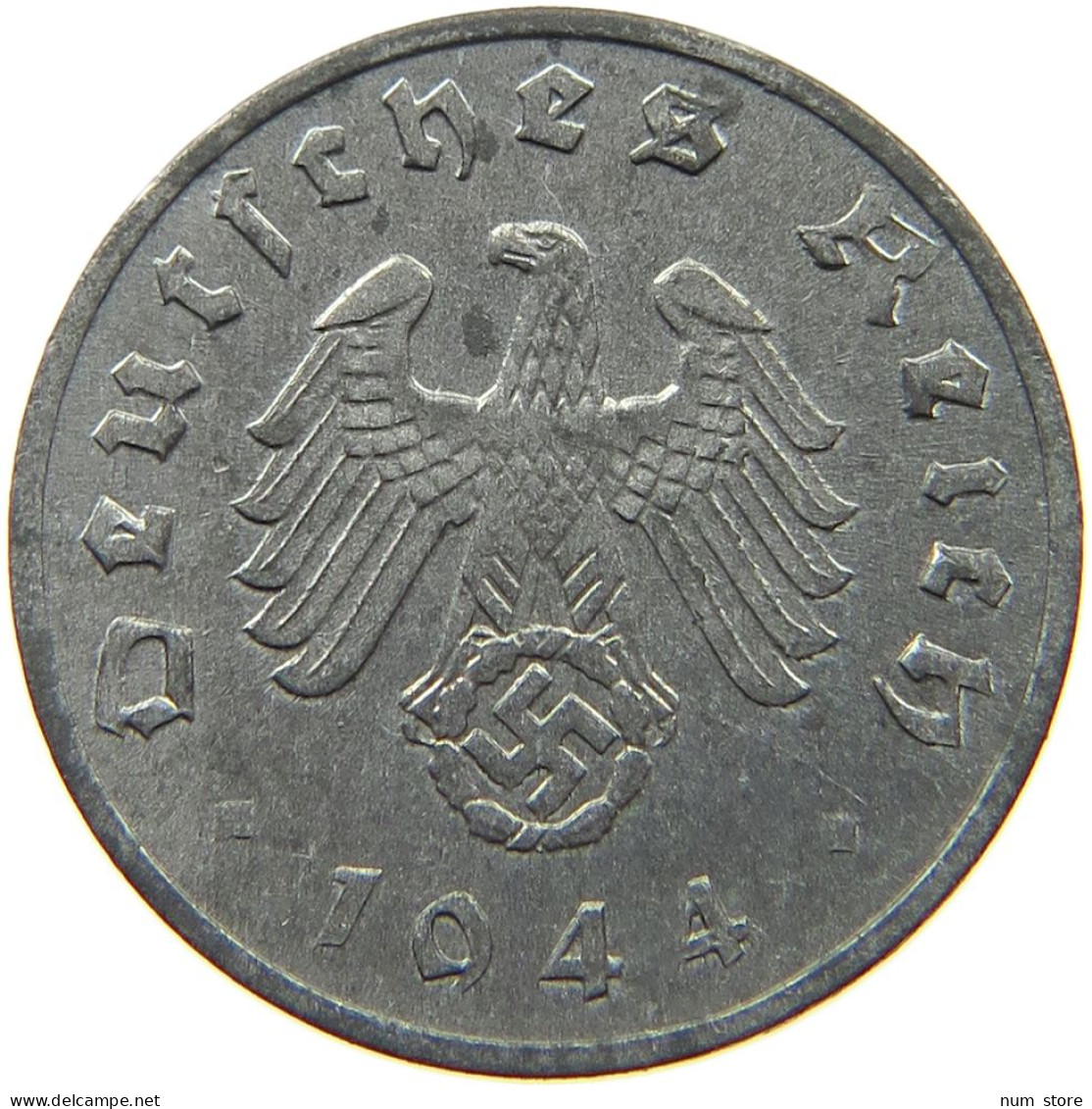 DRITTES REICH PFENNIG 1944 A  #MA 005841 - 1 Reichspfennig