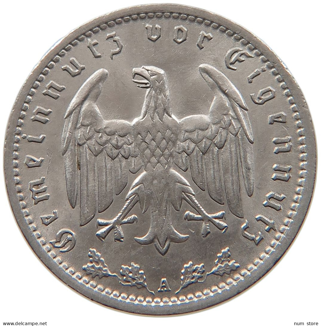 DRITTES REICH MARK 1937 A  #MA 099371 - 1 Reichsmark