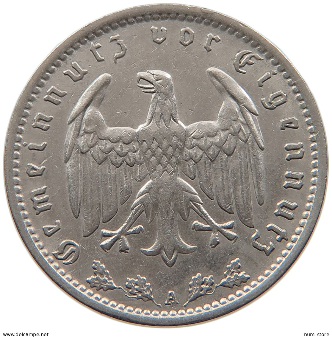 DRITTES REICH MARK 1935 A  #MA 099362 - 1 Reichsmark