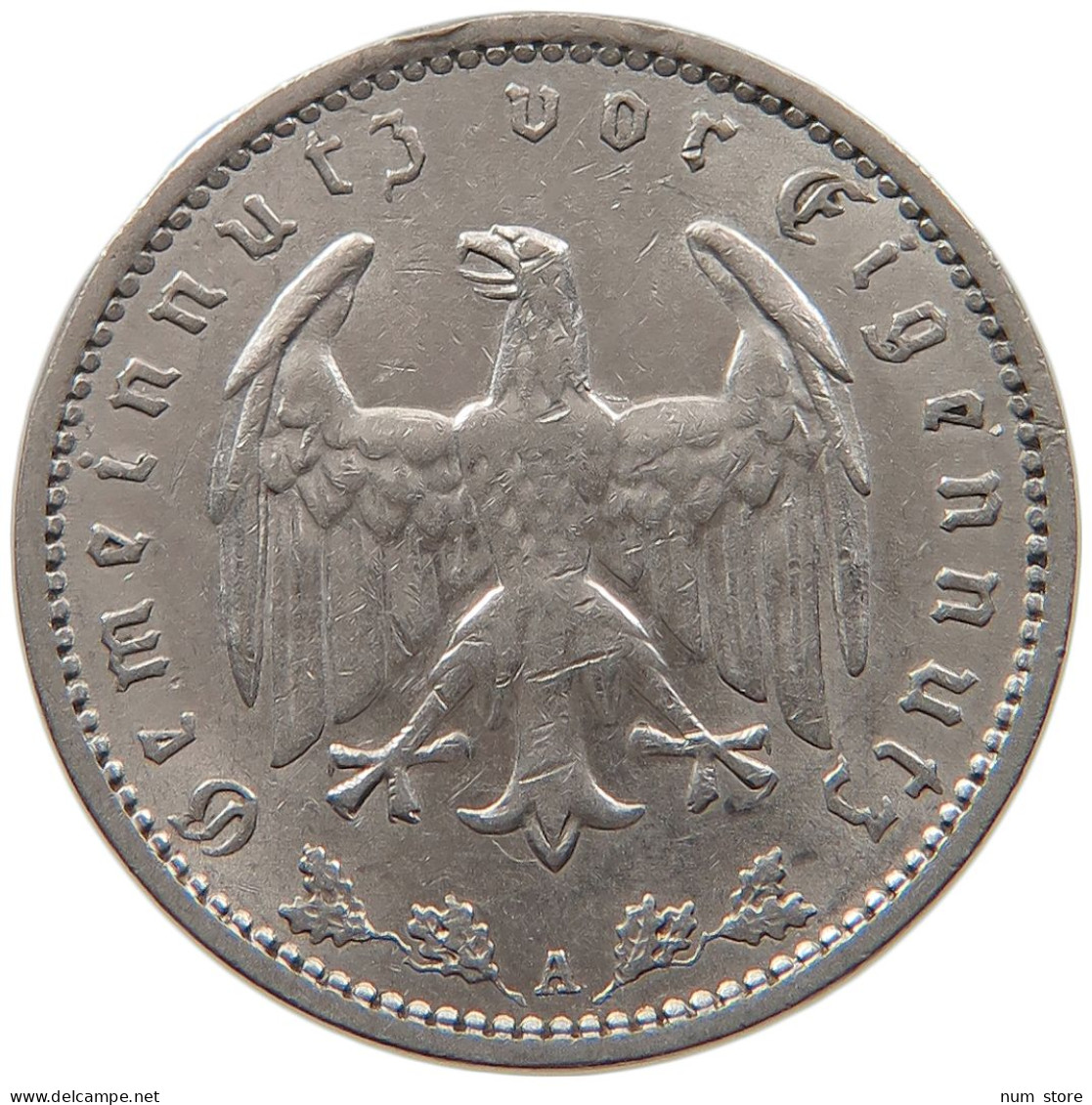 DRITTES REICH MARK 1936 A  #MA 099354 - 1 Reichsmark