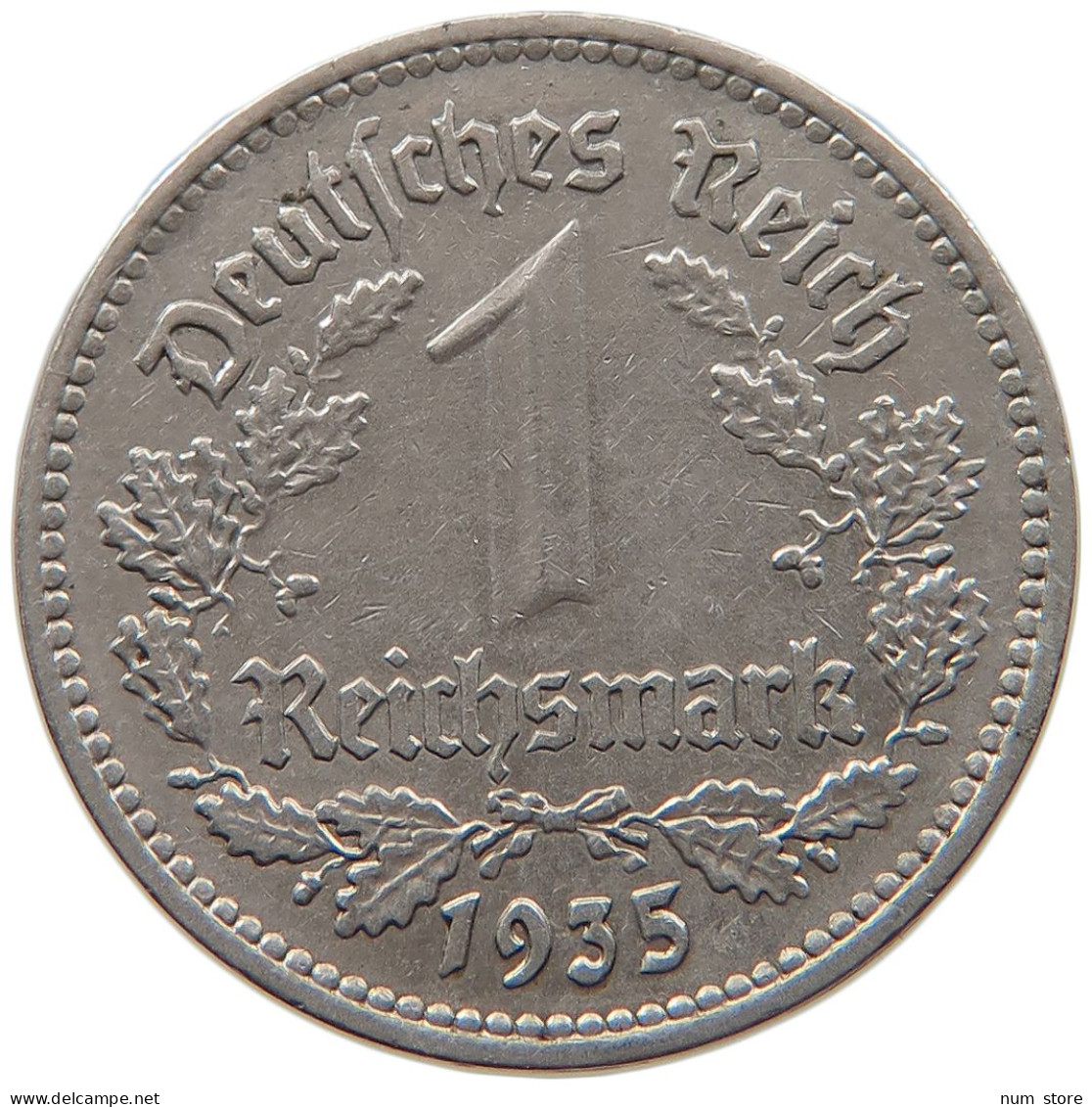 DRITTES REICH MARK 1935 A  #MA 099359 - 1 Reichsmark