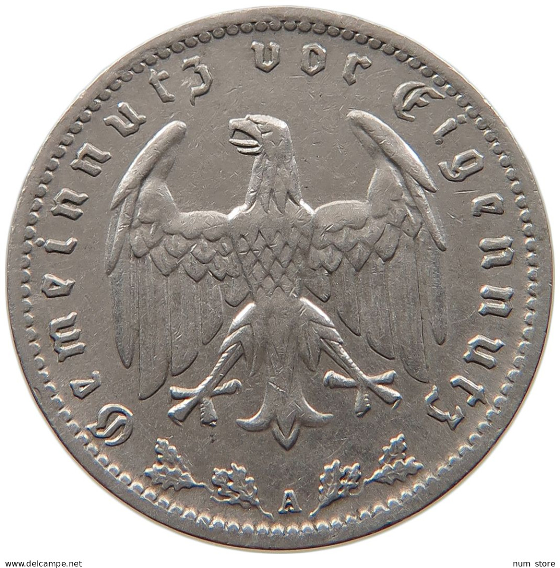 DRITTES REICH MARK 1935 A  #MA 099359 - 1 Reichsmark