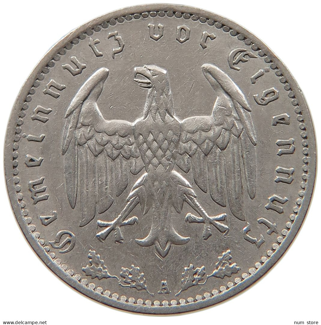 DRITTES REICH MARK 1935 A  #MA 099355 - 1 Reichsmark
