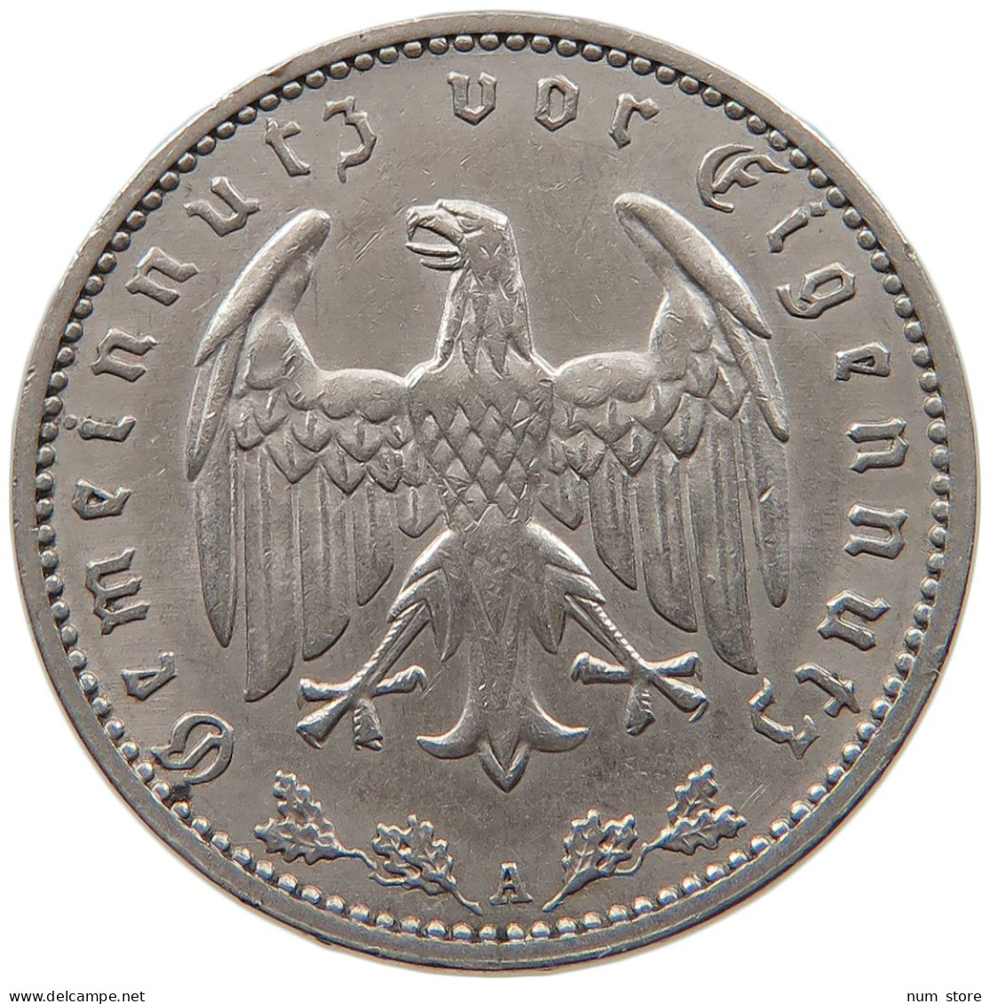 DRITTES REICH MARK 1935 A  #MA 099360 - 1 Reichsmark