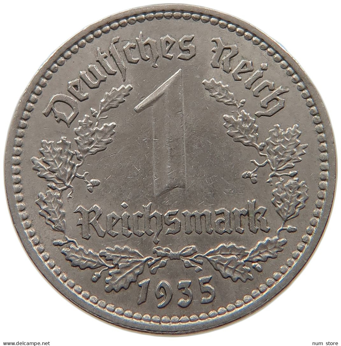 DRITTES REICH MARK 1935 A  #MA 099344 - 1 Reichsmark