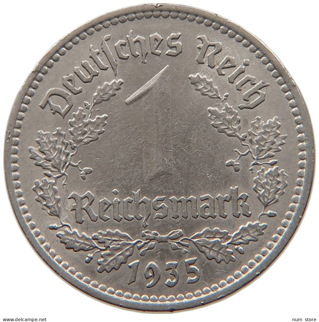 DRITTES REICH MARK 1935 A  #MA 099353 - 1 Reichsmark