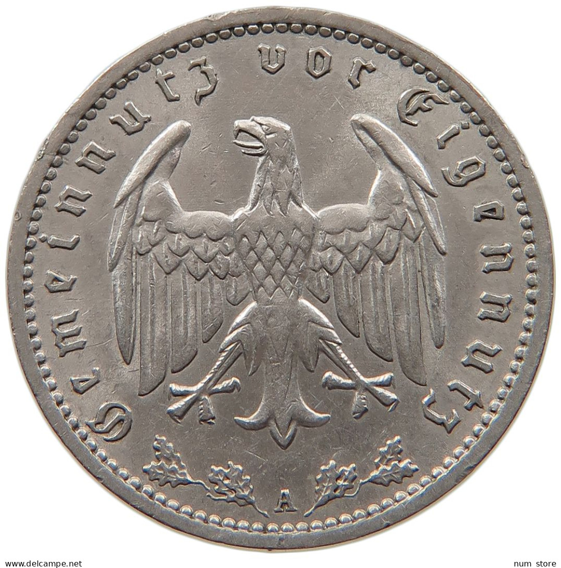 DRITTES REICH MARK 1935 A  #MA 099353 - 1 Reichsmark