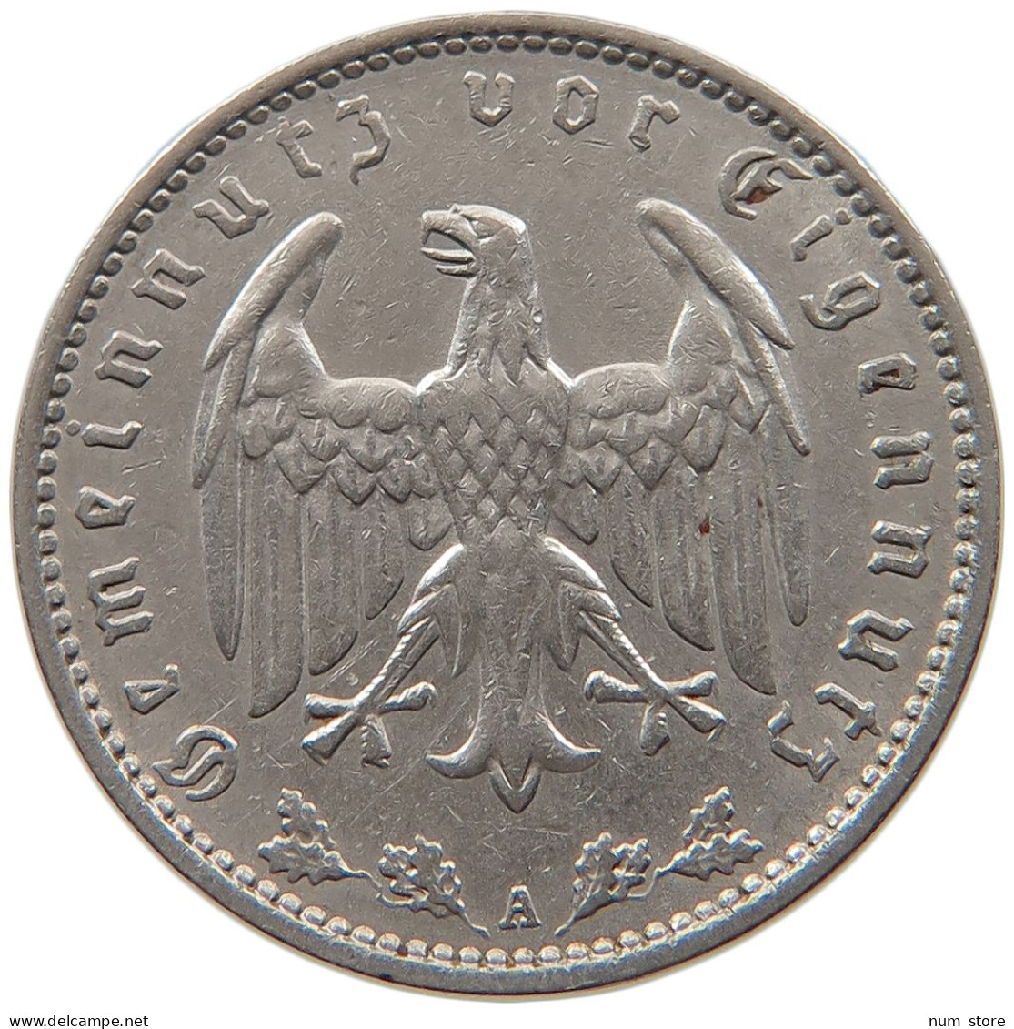 DRITTES REICH MARK 1935 A  #MA 099340 - 1 Reichsmark