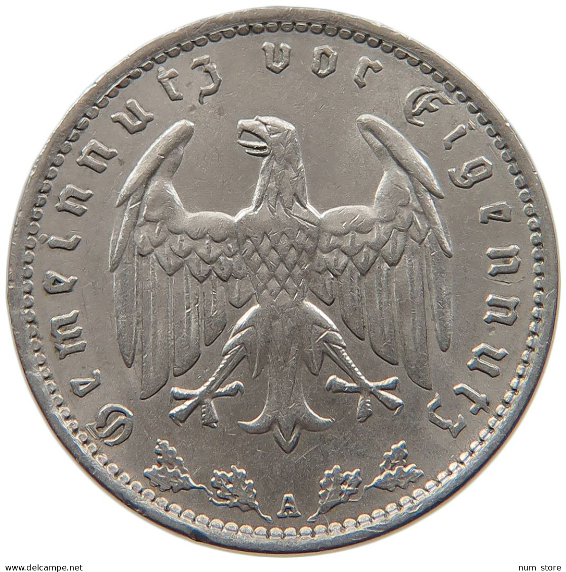 DRITTES REICH MARK 1935 A  #MA 099336 - 1 Reichsmark