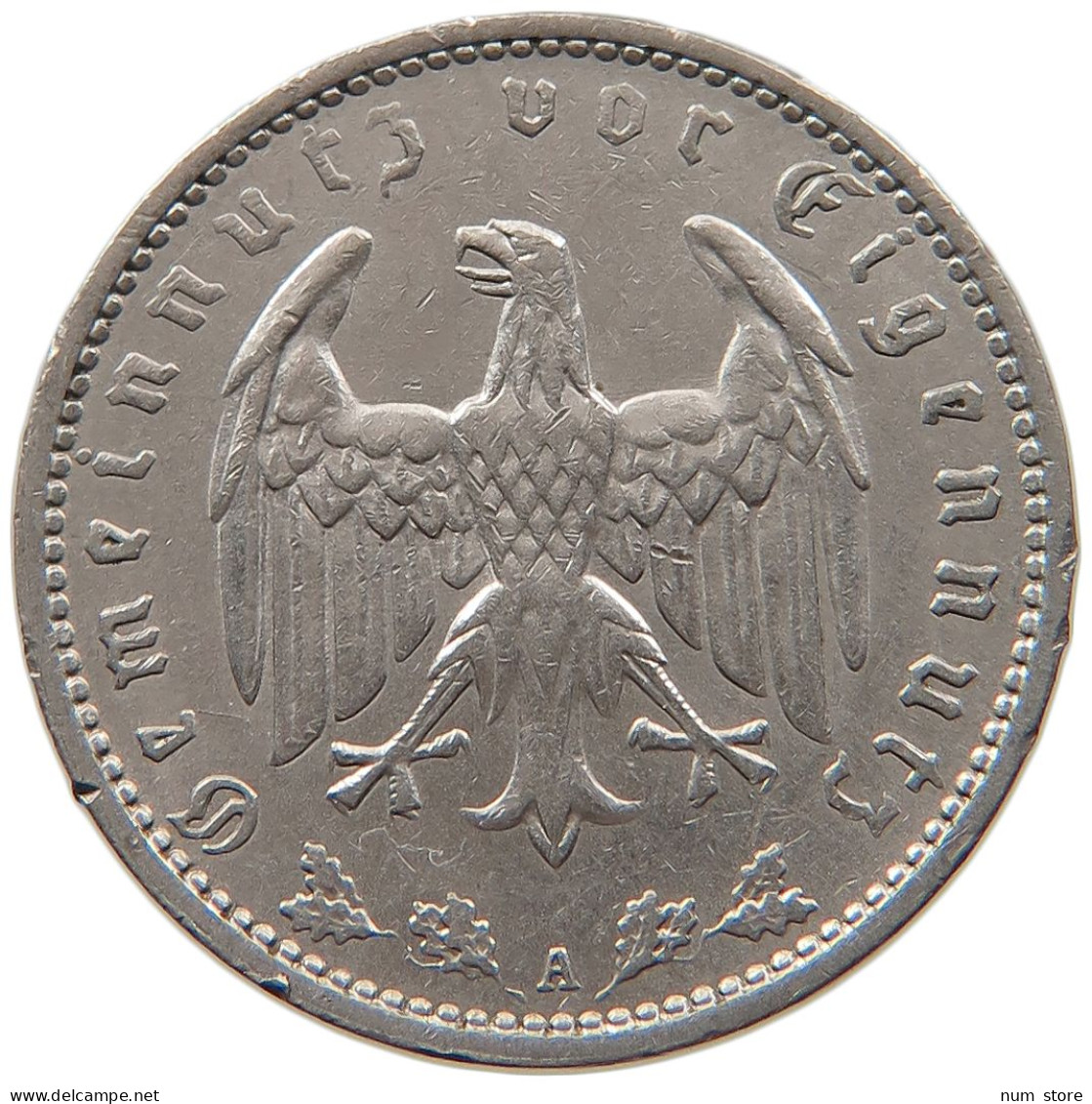 DRITTES REICH MARK 1935 A  #MA 099334 - 1 Reichsmark